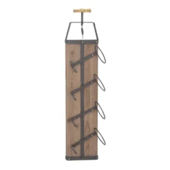 Industrial Wood Wall Wine Rack Brown - Olivia & May 10 Industrial Wood Wall Wine Rack Brown - Olivia & May -Furniture Hotsale Shop GUEST ea72398e c7a6 47bd b418 47447038bbbe