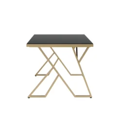 Jalama Glam Glass Top Gold Frame Dining Table - HOMES: Inside + Out 9 Jalama Glam Glass Top Gold Frame Dining Table - HOMES: Inside + Out -Furniture Hotsale Shop GUEST ea99df27 ea5e 4baf 8ebe 1aab996d7b88