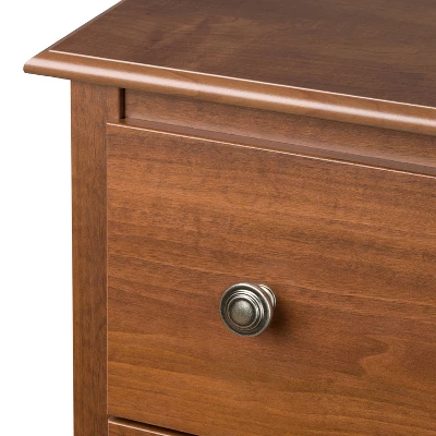 53" Monterey Vertical Dresser Cherry - Prepac 4 53" Monterey Vertical Dresser Cherry - Prepac - Image 2
