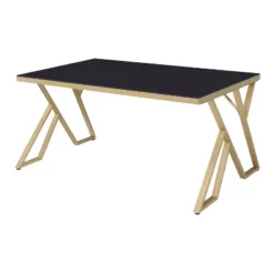 Jalama Glam Glass Top Gold Frame Dining Table - HOMES: Inside + Out 10 Jalama Glam Glass Top Gold Frame Dining Table - HOMES: Inside + Out -Furniture Hotsale Shop GUEST eb530977 b7c6 4c3f 9e42 7e4bd3cef9d1