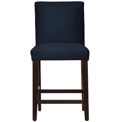 Hendrix Counter Height Barstool In Velvet - Skyline Furniture 10 Hendrix Counter Height Barstool In Velvet - Skyline Furniture - Image 8