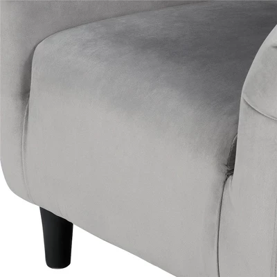 Yaheetech Fabric Upholstered Accent/Barrel Chair And Ottoman Set For Living Room 7 Yaheetech Fabric Upholstered Accent/Barrel Chair And Ottoman Set For Living Room - Image 5