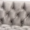 Zanetta Velvet Finished Sofa Gray - Baxton Studio -Furniture Hotsale Shop GUEST eee2b78d d30e 43ca 8266 99c593891232