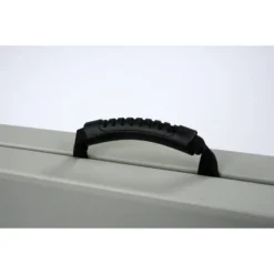 3pc Folding Table And Bench Set Light Gray - OSP Home Furnishings -Furniture Hotsale Shop GUEST efa3143f d3fd 45a5 9995 7cfc72fb0986