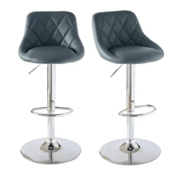 2pc Baltimore Adjustable Swivel Barstool Set - Picket House Furnishings -Furniture Hotsale Shop GUEST efa47420 fff8 4b70 add6 6362ceaf958a