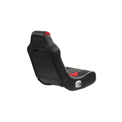 Flash Neo Fiber LED Wired Audio Floor Rocker Gaming Chair Red/Black - X Rocker 5 Flash Neo Fiber LED Wired Audio Floor Rocker Gaming Chair Red/Black - X Rocker - Image 3