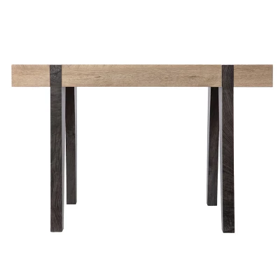 Bahmin Multipurpose Desk Natural/Black - Aiden Lane 4 Bahmin Multipurpose Desk Natural/Black - Aiden Lane - Image 2