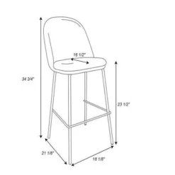 Nils Brass Base Counter Height Barstool - Project 62™ 16 Nils Brass Base Counter Height Barstool - Project 62™ -Furniture Hotsale Shop GUEST f3b5ce5c 744a 464c 8ef2 21926cc9dce4