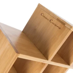 Bamboo 8 Bottle Rack-Space Saving Tabletop Free Standing Bottle Holder For Kitchen, Bar, Dining Room-Modern Storage Shelf By Hastings Home -Furniture Hotsale Shop GUEST f47f5e6a 56a0 4663 af9b 6d371f875b8f