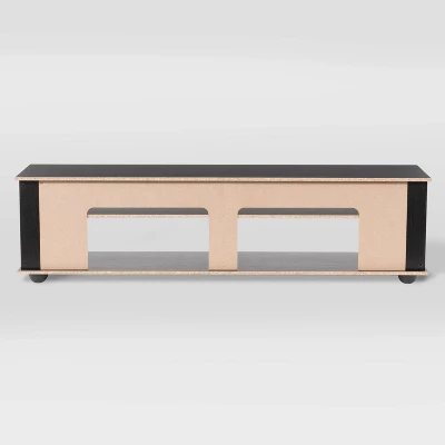 Bakersfield TV Stand For TVs Up To 80" Black - CorLiving 4 Bakersfield TV Stand For TVs Up To 80" Black - CorLiving - Image 2