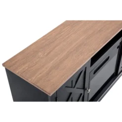 Electric Fireplace And TV Stand For TVs Up To 60" Gray - Home Essentials -Furniture Hotsale Shop GUEST f699610a e633 4011 9030 1adfa72fb244