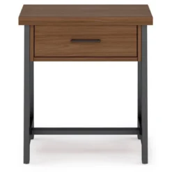 Hawkins Metal/Wood Bedside Nightstand Walnut - WyndenHall 16 Hawkins Metal/Wood Bedside Nightstand Walnut - WyndenHall -Furniture Hotsale Shop GUEST f7382180 4c5c 4ac5 b458 b9454471a459