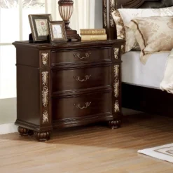 2pc Queen Mullberry Traditional Bedroom Set Brown Cherry/Espresso - HOMES: Inside + Out -Furniture Hotsale Shop GUEST f8ed5d35 8c07 43b8 a09c 072d8a2f1da8