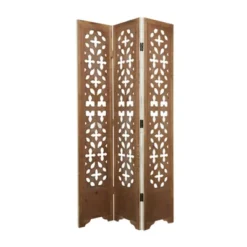 Country Cottage Wood Room Divider Screen White - Olivia & May -Furniture Hotsale Shop GUEST f9bcf7be bd0c 4773 bcf9 eb9ab55d1aff