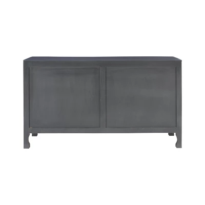 Heady 2 Door Carved Cabinet - Powell Company 9 Heady 2 Door Carved Cabinet - Powell Company - Image 7