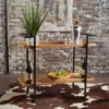 Gerard Industrial Wooden Bar Cart - Christopher Knight Home 1 Gerard Industrial Wooden Bar Cart - Christopher Knight Home -Furniture Hotsale Shop GUEST fd38afb3 c211 42a4 b3a7 13e94797efde