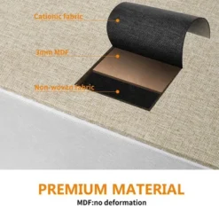 REAHOME 10 Drawer Steel Frame Bedroom Storage Organizer Chest Dresser With Waterproof Top, Adjustable Feet, And Wall Safety Attachment, Taupe -Furniture Hotsale Shop GUEST fe62a4ce 5edc 40b6 b88a eff78241e967