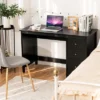Computer Desk Study Writing Desk Home Office Workstation With 3 Drawers WhiteBlack 1 Computer Desk Study Writing Desk Home Office Workstation With 3 Drawers WhiteBlack -Furniture Hotsale Shop GUEST ff706f2a 8169 4428 91d8 938b89d2701d