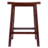 Saddle Seat 24" Counter Height Barstool Hardwood/Walnut - Winsome -Furniture Hotsale Shop GUEST ffd2fdc5 a438 485a 9784 6590c465bcc2